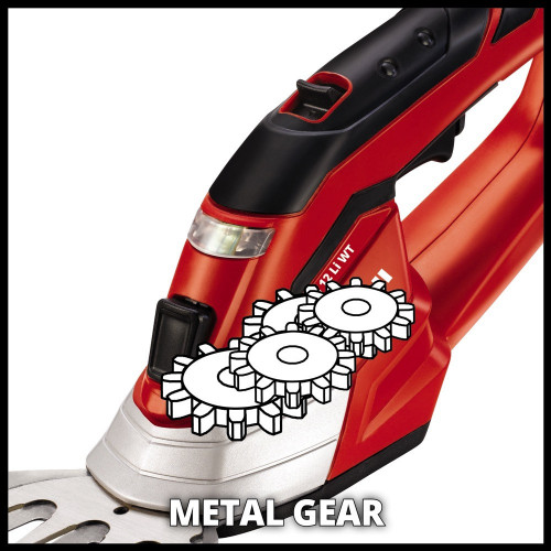 Cisaille à gazon et taille-buissons sans fil – GE-CG 12 Li – Lames interchangeables – Batterie 12 V - EINHELL 