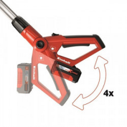 Outil multifonction sans fil – GE-HC 18 Li T – Taille-haies et élagueuse sur perche – 18 V - sans batterie ni chargeur - EINHELL 