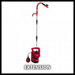 Pompe pour récupérateur d’eau de pluie – GE-SP 3546 RB – Débit 4 600 l/h – Flotteur réglable - EINHELL 