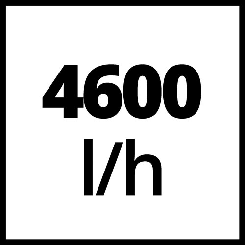 Pompe pour récupérateur d’eau de pluie – GE-SP 3546 RB – Débit 4 600 l/h – Flotteur réglable - EINHELL 