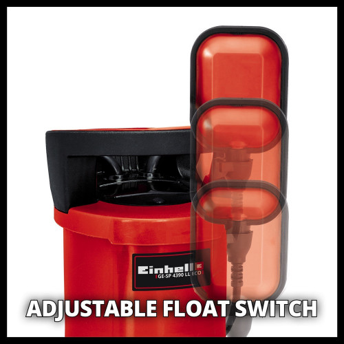 Pompe d'évacuation eaux claires GE-SP 4390 LL ECO - EINHELL
