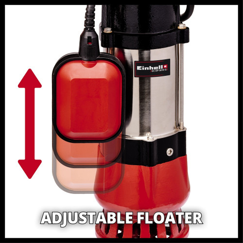 Pompe pour eaux chargées – GC-DP 5010 G – Débit 12 000 l/h – Corps fonte et inox - EINHELL 