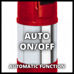 Pompe immergée automatique – GE-PP 1100 N-A – Pression 4,5 bar – Hauteur de refoulement 45 m - EINHELL 