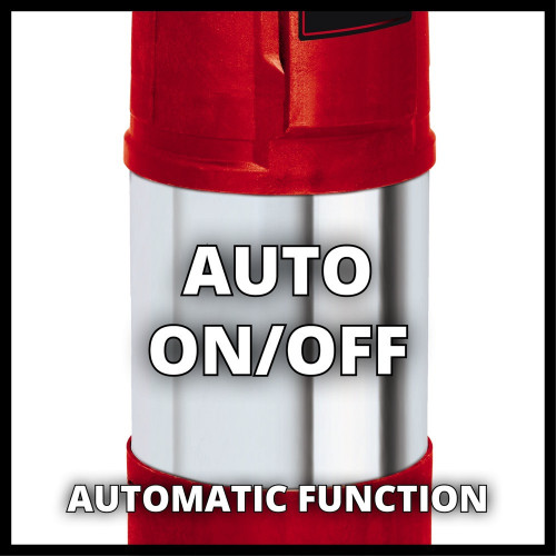 Pompe immergée automatique – GE-PP 1100 N-A – Pression 4,5 bar – Hauteur de refoulement 45 m - EINHELL 