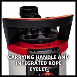 Pompe d’évacuation eaux claires – GE-SP 4390 N-A LL ECO – Aquasensor – Aspiration à plat 1 mm - EINHELL 