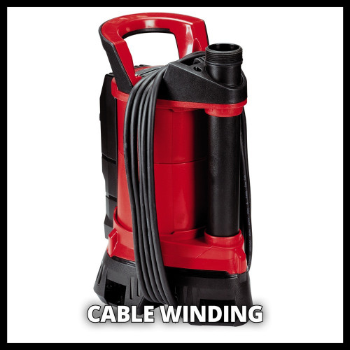 Pompe pour eaux chargées – GE-DP 6935 A ECO – Aquasensor – Débit 17 500 l/h - EINHELL 