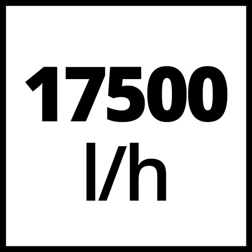 Pompe pour eaux chargées – GE-DP 6935 A ECO – Aquasensor – Débit 17 500 l/h - EINHELL 