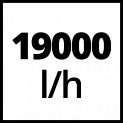 Pompe pour eaux chargées – GE-DP 7935 N-A ECO – Aquasensor – Débit 19 000 l/h - EINHELL 