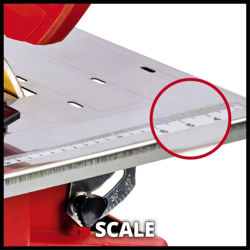 Coupe-carrelage électrique sur table – TC-TC 800 UL – Disque diamant Ø 180 mm – Coupe à eau inclinable - EINHELL 