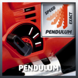 Scie sauteuse pendulaire – TC-JS 80/1 – 550 W – Coupe bois 80 mm – Vitesse variable - EINHELL