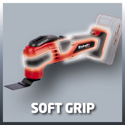 Outil multifonctions sans fil – TE-MG 18 Li Solo – 18 V – Variateur électronique – Sans batterie ni chargeur - EINHELL 