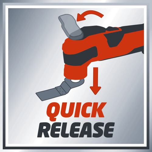 Outil multifonctions sans fil – TE-MG 18 Li Solo – 18 V – Variateur électronique – Sans batterie ni chargeur - EINHELL 