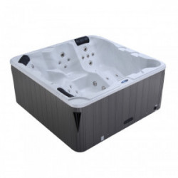 Spa rigide 5 places - 200 x 200 x 95 cm LUXA - WATER CLIP