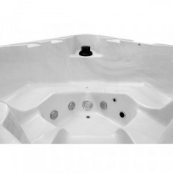 Spa rigide 5 places - 200 x 200 x 95 cm LUXA - WATER CLIP