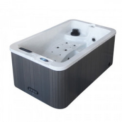 Spa rigide 3 places - 184 x 110 x 72 cm LUISIANE - WATER CLIP