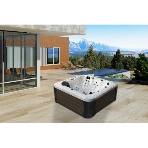 Spa rigide 5 places - 216 x 216 x 90 cm HOUSTON - WATER CLIP