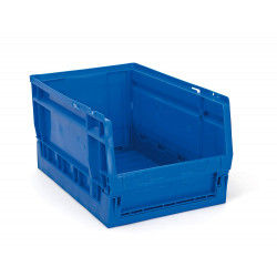 Bac de rangemement pliable bleu 8,5 L - OUTIFRANCE 