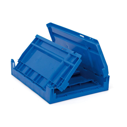 Bac de rangemement pliable bleu 8,5 L - OUTIFRANCE