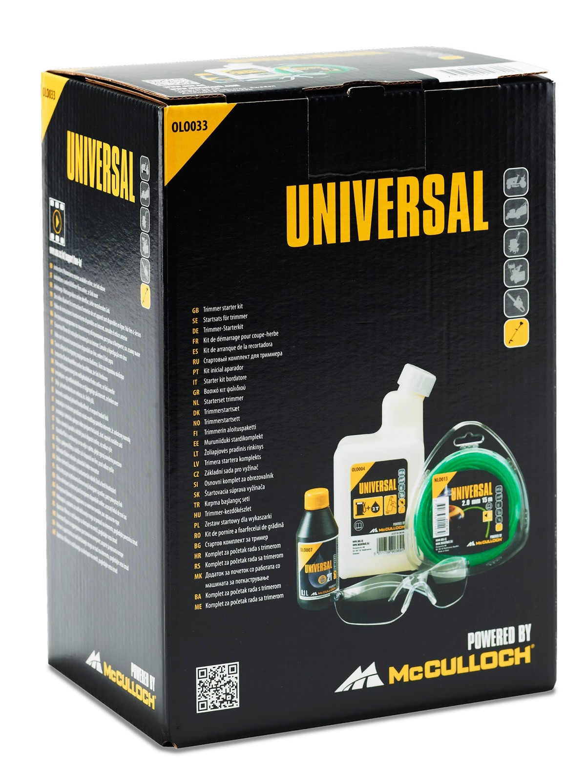 Kit de démarrage pour débroussailleuses thermiques