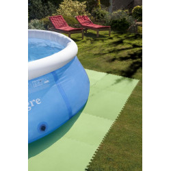 Tapis de sol en dalles puzzle 81 x 81 cm - GRE POOLS