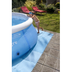 Tapis de sol en dalles puzzle 50 x 50 cm - GRE POOLS