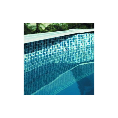 Liner 0,50  bleu grésite piscine ovale 9,15m x 4,70m x 1,32m - GRE POOLS