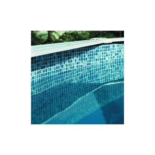 Liner 0,50 bleu grésite piscine ovale 7,30m x 4,75m x 1,32m - GRE POOLS