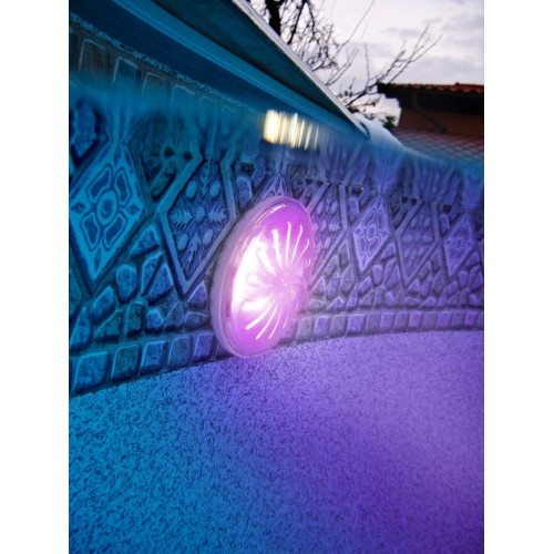 Projecteur LED couleur aimanté + télécommande piscine hors-sol - GRE POOLS
