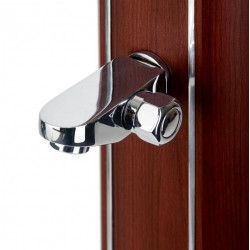 Douche solaire aluminium carrée aspect bois 32 litres - GRE POOLS