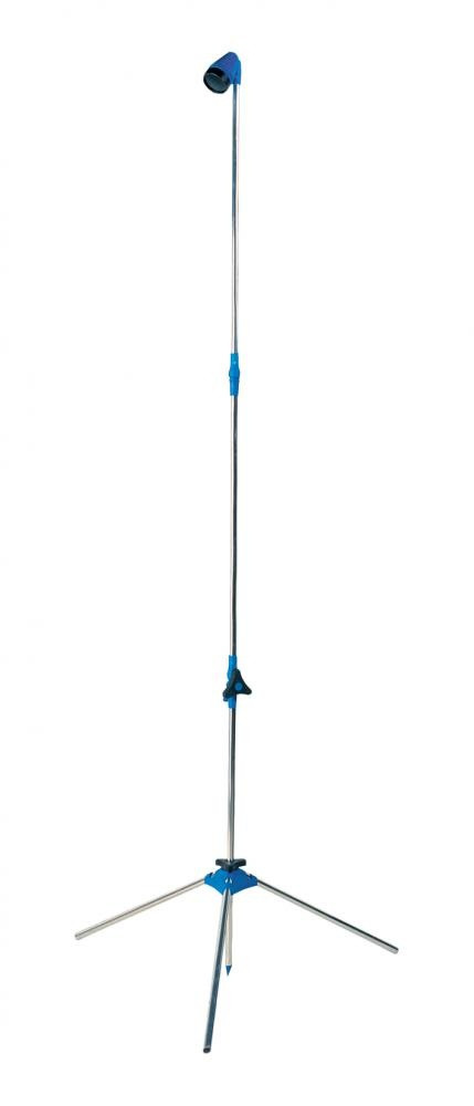Douche de piscine tripode en aluminium