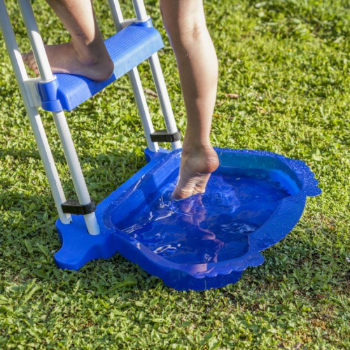 Pédiluve en forme de pieds coloris bleu - GRE POOLS