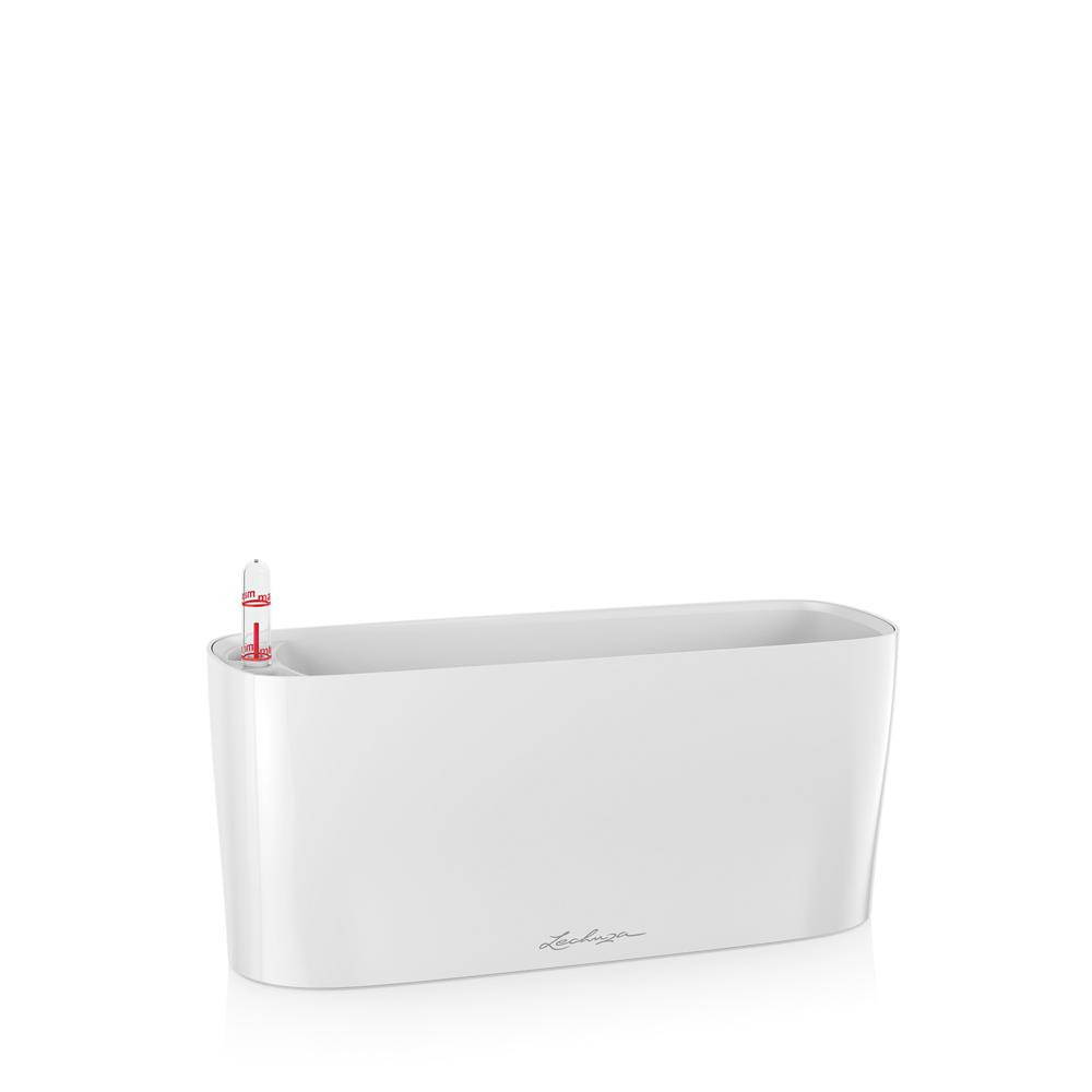 Pot de table Delta 10 - kit complet, blanc brillant 30 cm