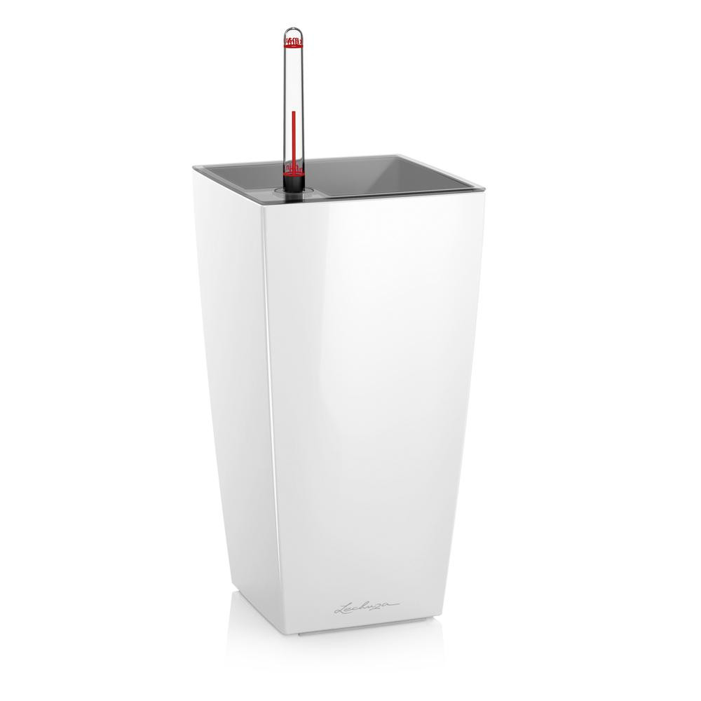 Pot de table Maxi-Cubi - kit complet, blanc brillant 26 cm