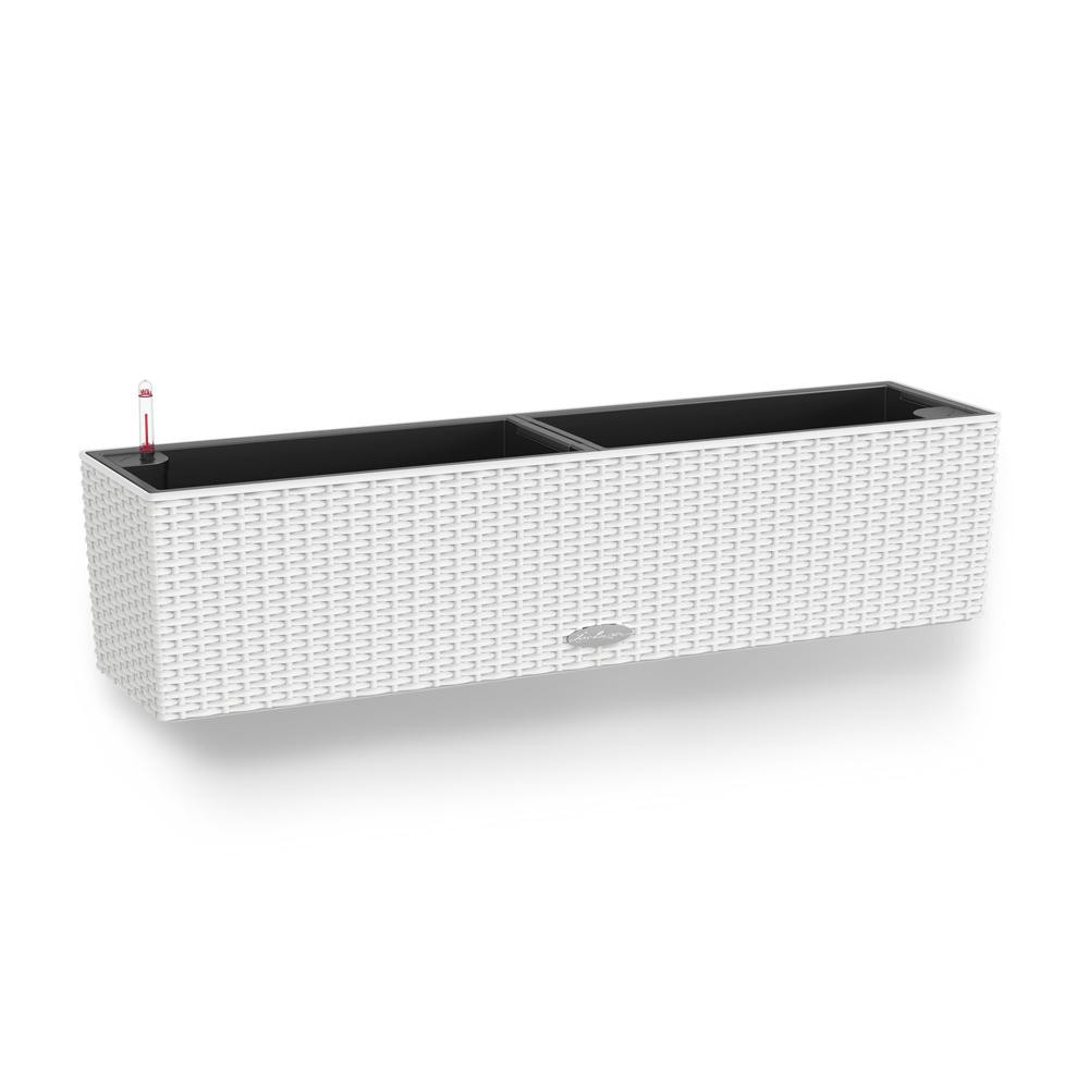 Pot Balconera Cottage 80 - kit complet, blanc - 80 cm