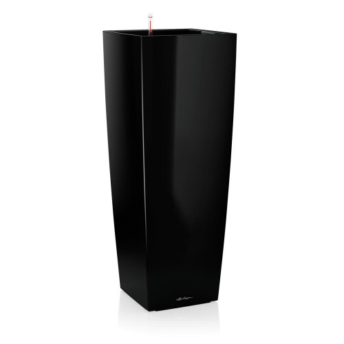 Cubico alto Premium 40 - Kit complet, noir brillant 105 cm - LECHUZA