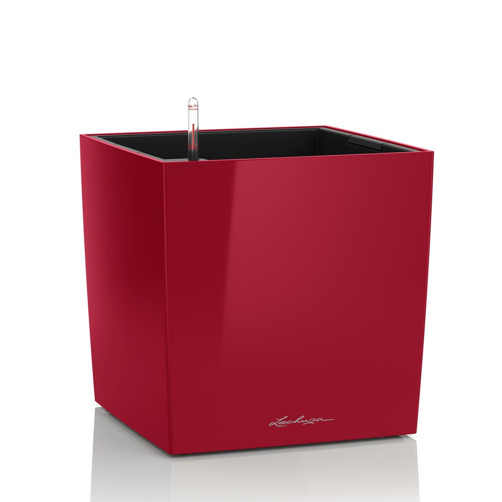 Cube Premium 30 - Kit Complet, rouge scarlet brillant 30 cm
