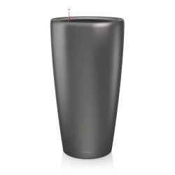 Pot Rondo Premium 32 - kit complet, anthracite métallisé  Ø 32 cm de marque LECHUZA, référence: J4601300
