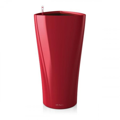 Delta Premium 40 - kit complet, rouge scarlet brillant 75 cm - LECHUZA