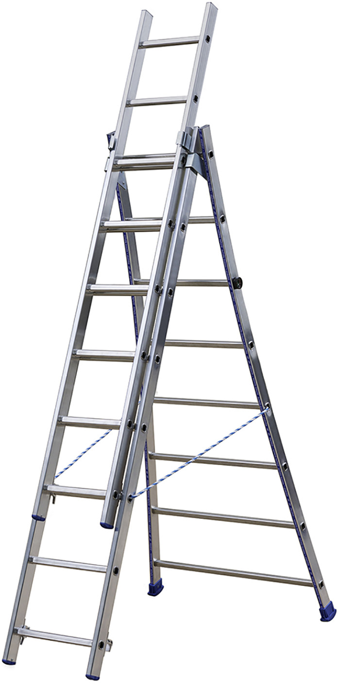 Echelle transformable 3 plans KET3 3m45/7m90