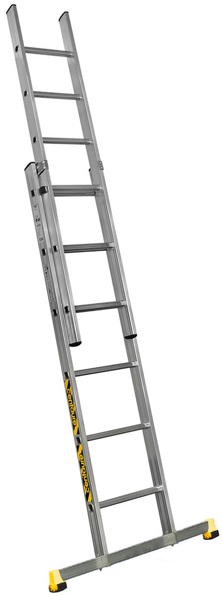 Echelle coulissante 2 plans à mains CM2 2m20/3m60