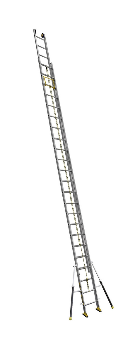 Echelle coulissante 2 plans à corde C2 STAB' 6m60/11m65