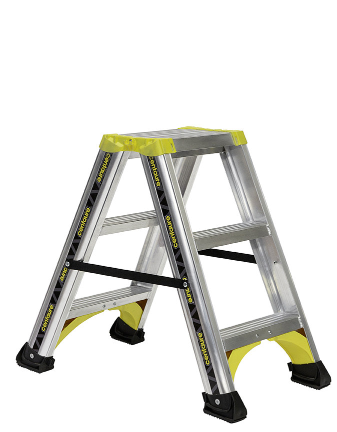 Marchepied double accès ALPHA 2x3 marches