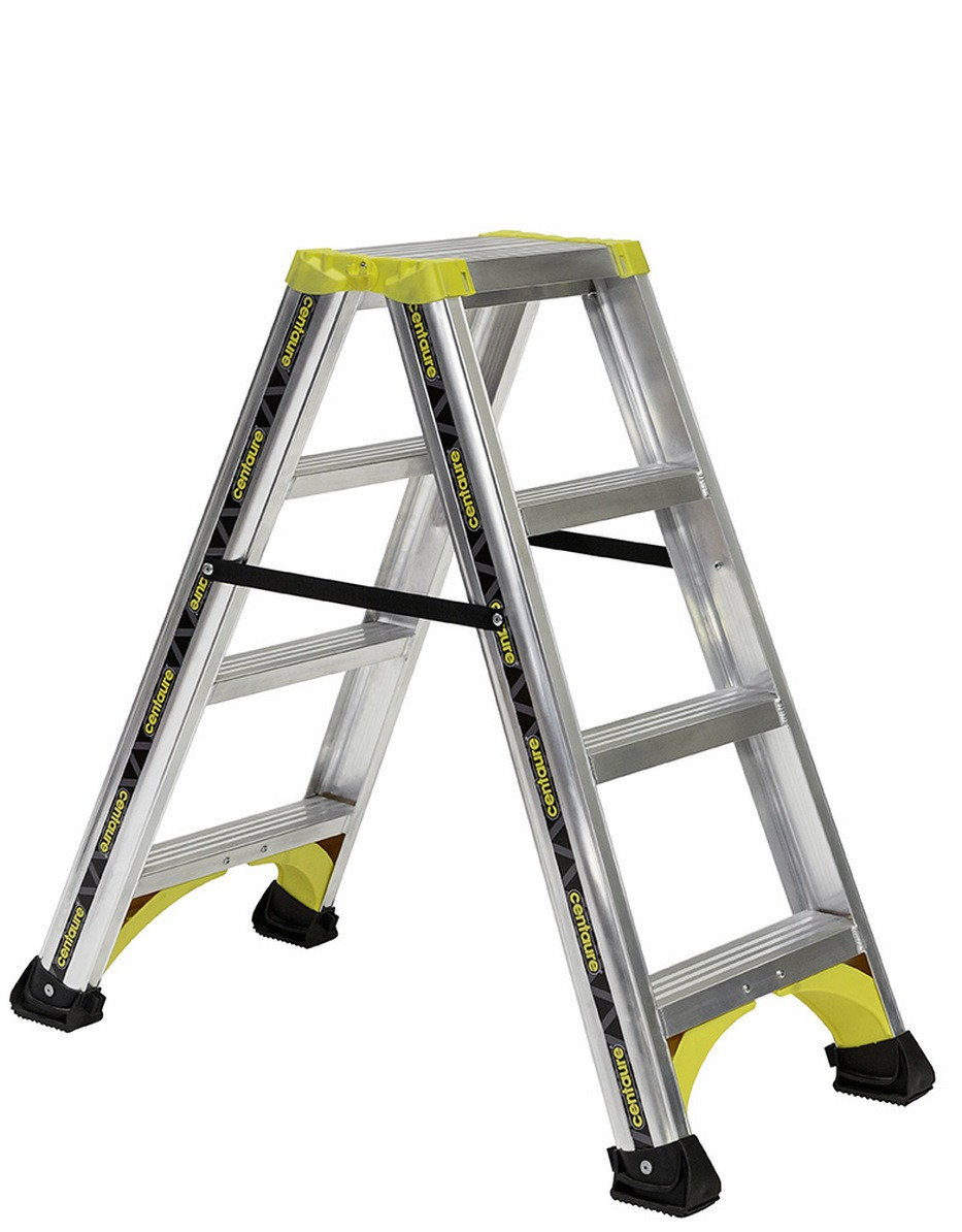 Marchepied double accès ALPHA 2x4 marches