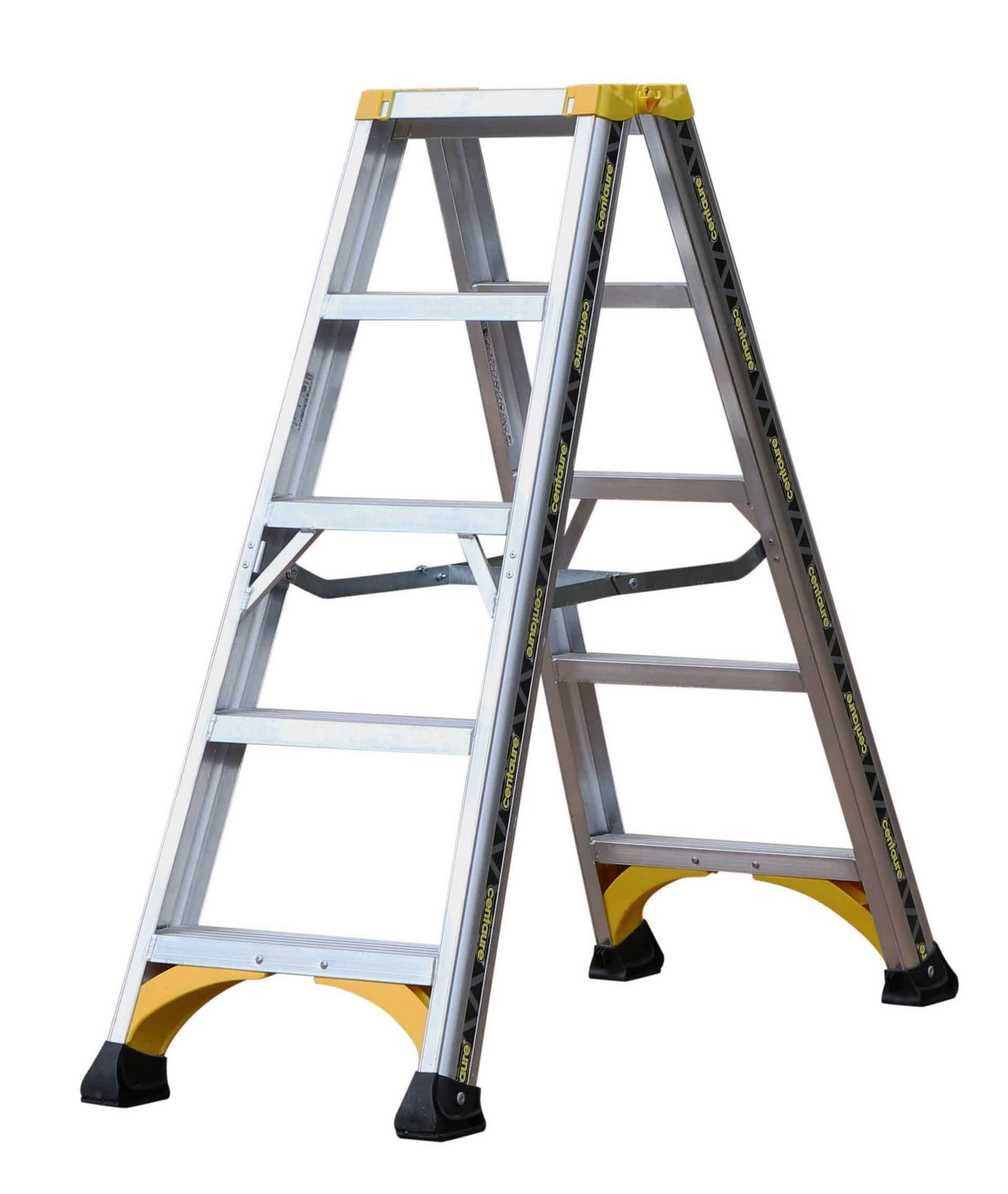 Marchepied double accès ALPHA 2x5 marches