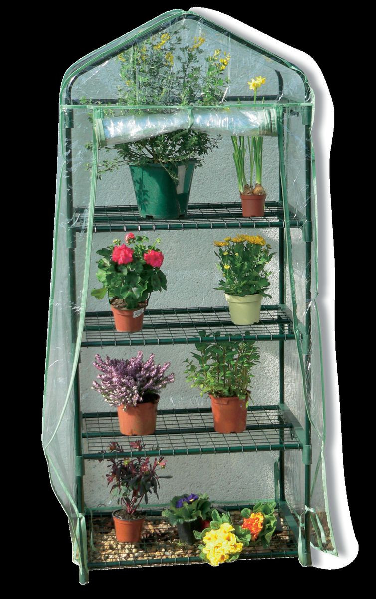 Mini serre de balcon "Balcony 4 + Cover"