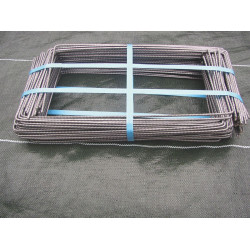 Lot de 100 agrafes "Fixsol XL" 20 x 25 x 20 cm - NORTENE 