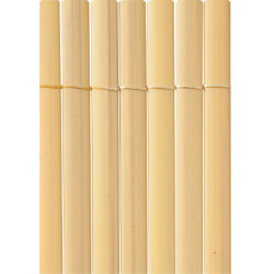 Canisse PVC double face "Plasticane" Bambou - 85 % occultant - 1,50 x 3 m - NORTENE 