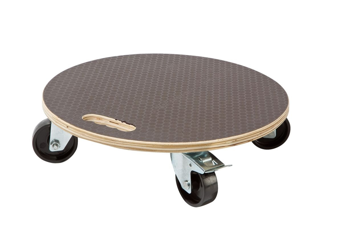 Support à roulettes bois très résistant Flora Roll Strong - 40 cm