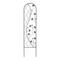 Treillis floral zen" Yin and Yang" 0,35 x 1,50 m - Gris de marque NORTENE , référence: J4670400
