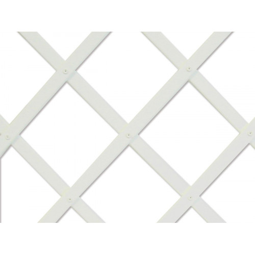 Treillis extensible en plastique "Trelliflex" 1 x 3 m - Blanc - NORTENE 
